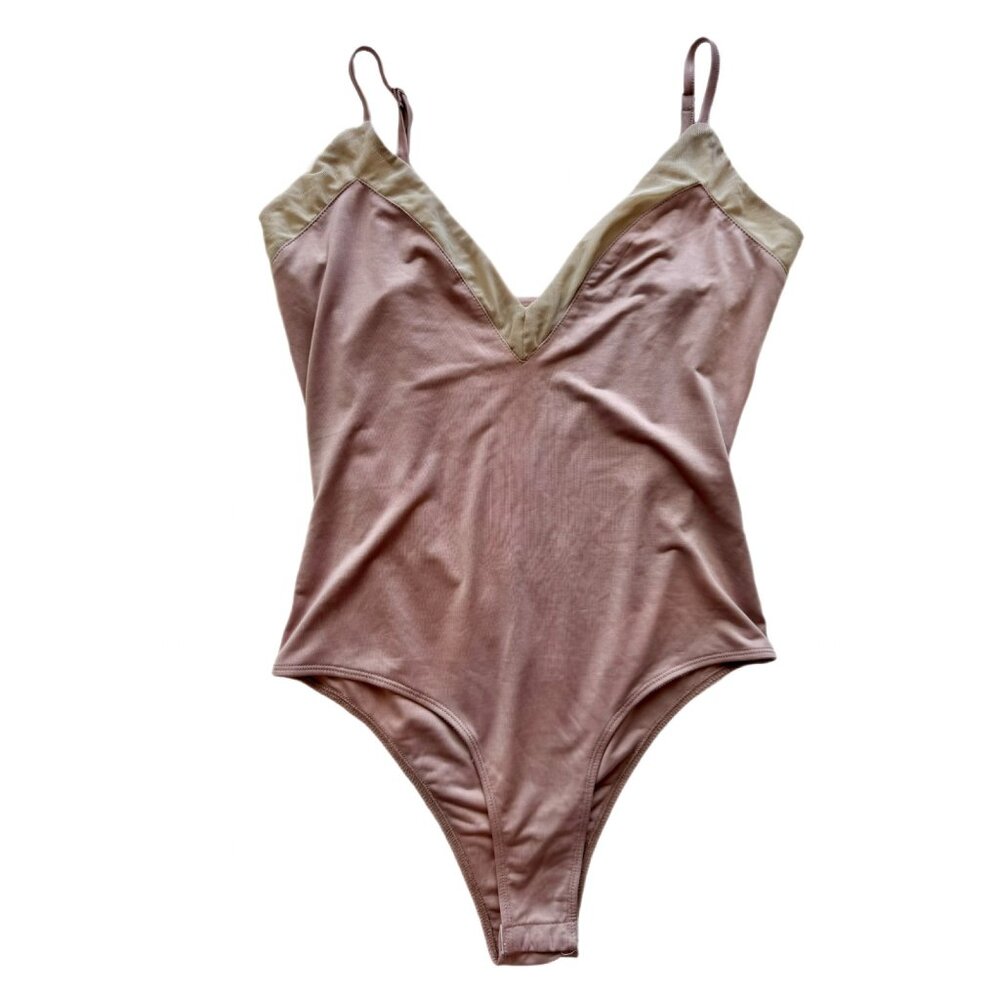 Vintage Dusty Mauve Bodysuit